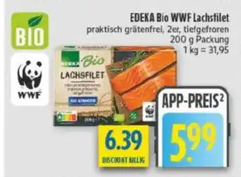 diska EDEKA Bio WWF Lachsfilet Angebot
