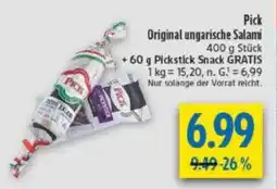 diska Pick Original ungarische Salami Angebot