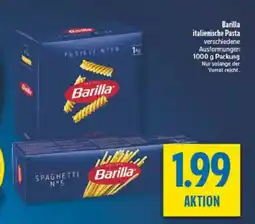 diska Barilla italienische Pasta Angebot