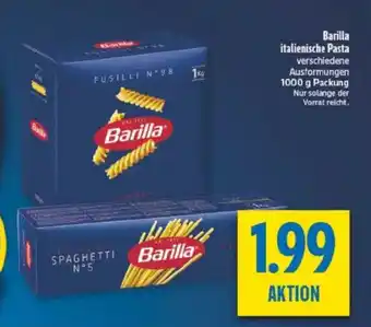 diska Barilla italienische Pasta Angebot