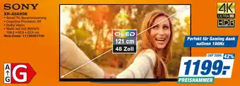 expert Techno Land SONY XR-48A90K Angebot