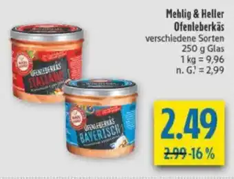 diska Mehlig & Heller Ofenleberkäs Angebot