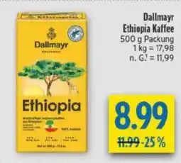 diska Dallmayr Ethiopia Kaffee Angebot