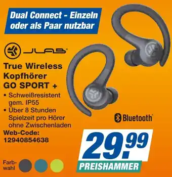 expert Techno Land JLAB True Wireless Kopfhörer GO SPORT + Angebot