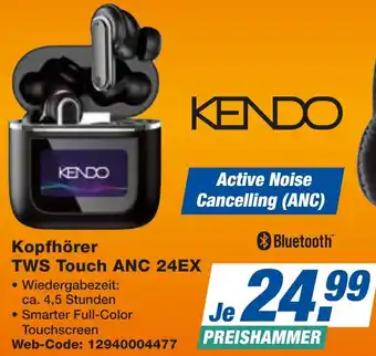 expert Techno Land KENDO Kopfhörer TWS Touch ANC 24EX Angebot