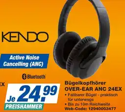 expert Techno Land KENDO Bügelkopfhörer OVER-EAR ANC 24EX Angebot