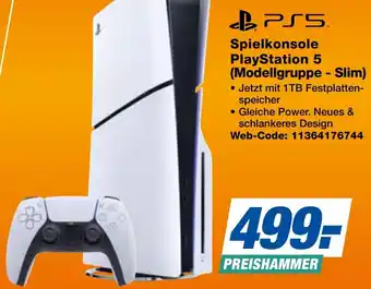 expert Techno Land Spielkonsole PlayStation 5 (Modellgruppe - Slim) Angebot