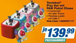 expert Techno Land Toniebox Play Set mit PAW Patrol Chase Angebot