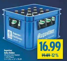 diska Augustiner Helles Vollbier Angebot