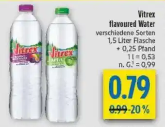 diska Vitrex flavoured Water Angebot