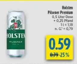 diska Holsten Pilsener Premium Angebot