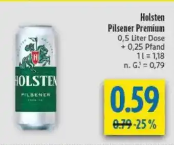 diska Holsten Pilsener Premium Angebot