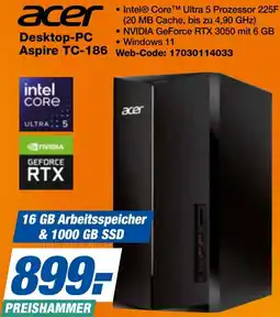 expert Techno Land acer Desktop-PC Aspire TC-186 Angebot