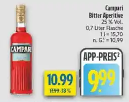 diska Campari Bitter Aperitive Angebot