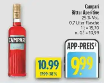 diska Campari Bitter Aperitive Angebot