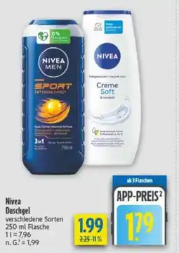 diska Nivea Duschgel Angebot