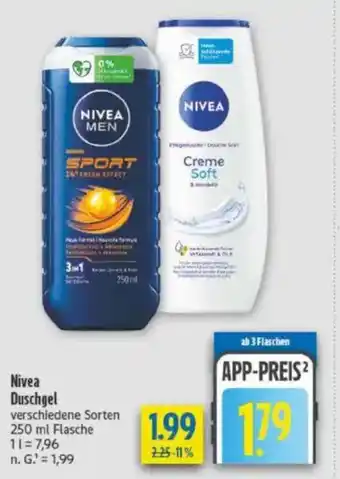 diska Nivea Duschgel Angebot