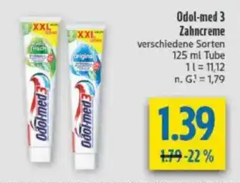 diska Odol-med 3 Zahncreme Angebot