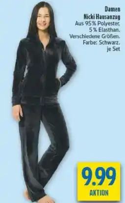 diska Damen Nicki Hausanzug Angebot