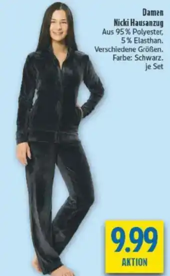 diska Damen Nicki Hausanzug Angebot