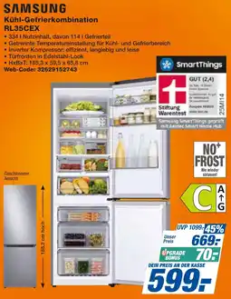 expert Techno Land SAMSUNG Kühl-Gefrierkombination RL35CEX Angebot
