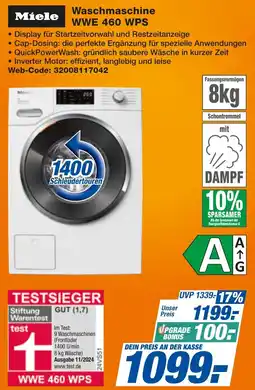 expert Techno Land Miele Waschmaschine WWE 460 WPS Angebot