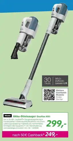 EP Miele Akku-Stielsauger Duoflex HX1 Angebot