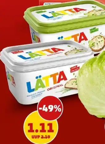 PENNY LÄTTA Halbfettmargarine Angebot