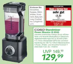 EP caso DESIGN Standmixer Power Blender B 2000 Angebot