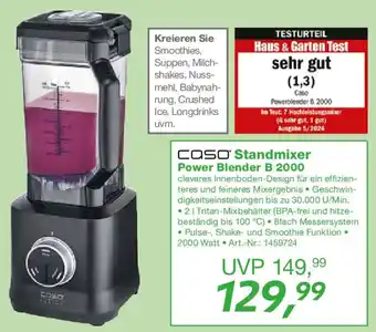 EP caso DESIGN Standmixer Power Blender B 2000 Angebot