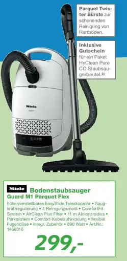 EP Miele Bodenstaubsauger Guard M1 Parquet Flex Angebot