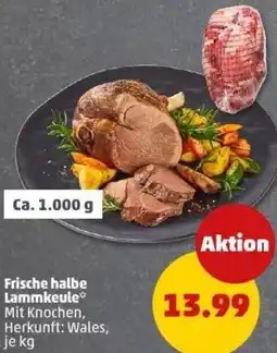 PENNY Frische halbe Lammkeule Angebot