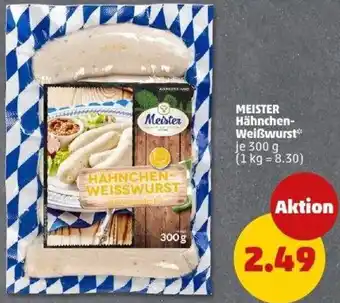 PENNY MEISTER Hähnchen Weißwurst Angebot