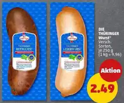 PENNY DIE THÜRINGER Wurst Angebot