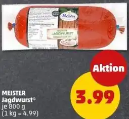 PENNY MEISTER Jagdwurst Angebot