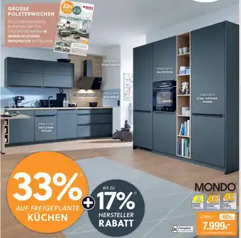 Opti Wohnwelt MONDO Einbauküche Angebot