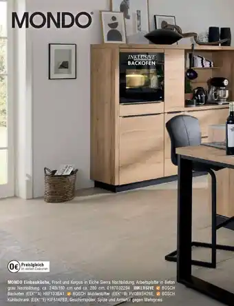 Opti Wohnwelt MONDO Einbauküche Angebot