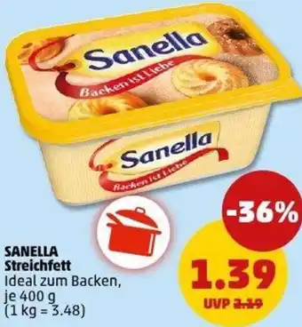 PENNY SANELLA Streichfett Angebot