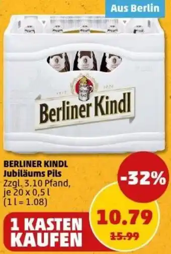 PENNY BERLINER KINDL Jubiläums Pils Angebot