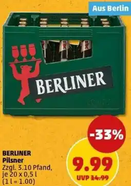 PENNY BERLINER Pilsner Angebot