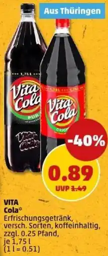 PENNY VITA Cola Angebot