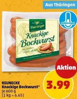 PENNY KEUNECKE Knackige Bockwurst Angebot