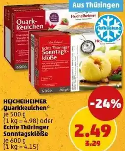 PENNY HEICHELHEIMER Quarkkeulchen oder Echte Thüringer Sonntagsklöße Angebot