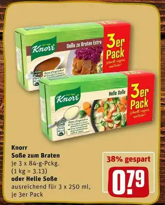 REWE Knorr soßen Angebot