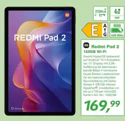 EP Redmi redmi pad 2 128gb wi-fi Angebot