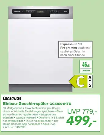 EP Constructa einbau-geschirrspüler cg5is01htd Angebot