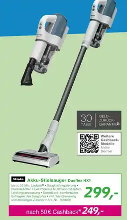 EP Miele akku-stielsauger duoflex hx1 Angebot