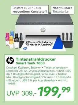 EP Hp tintenstrahldrucker smart tank 7008 Angebot