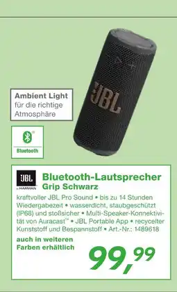 EP Jbl bluetooth-lautsprecher grip schwarz Angebot