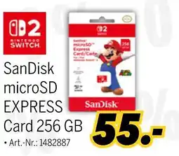 MEDIMAX Sandisk microsd express card 256 gb Angebot